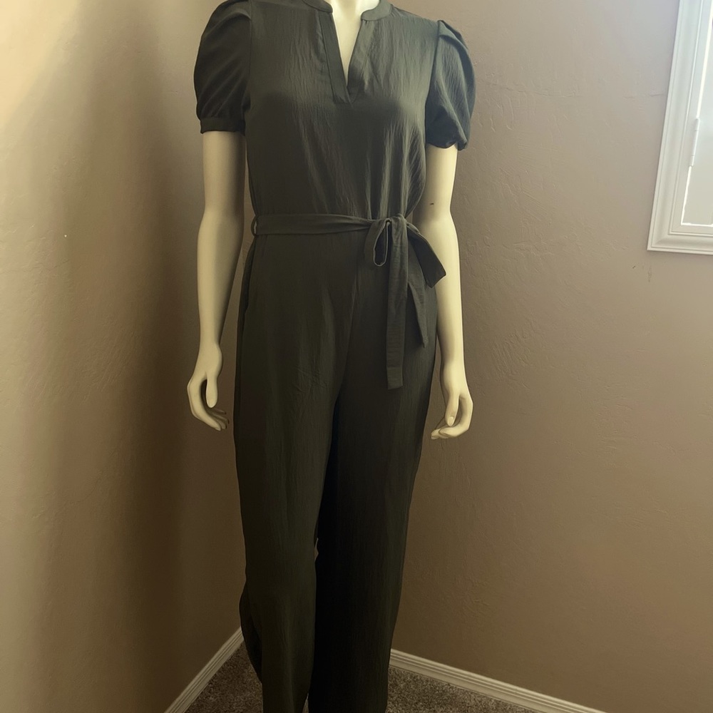M Olive Green romper
